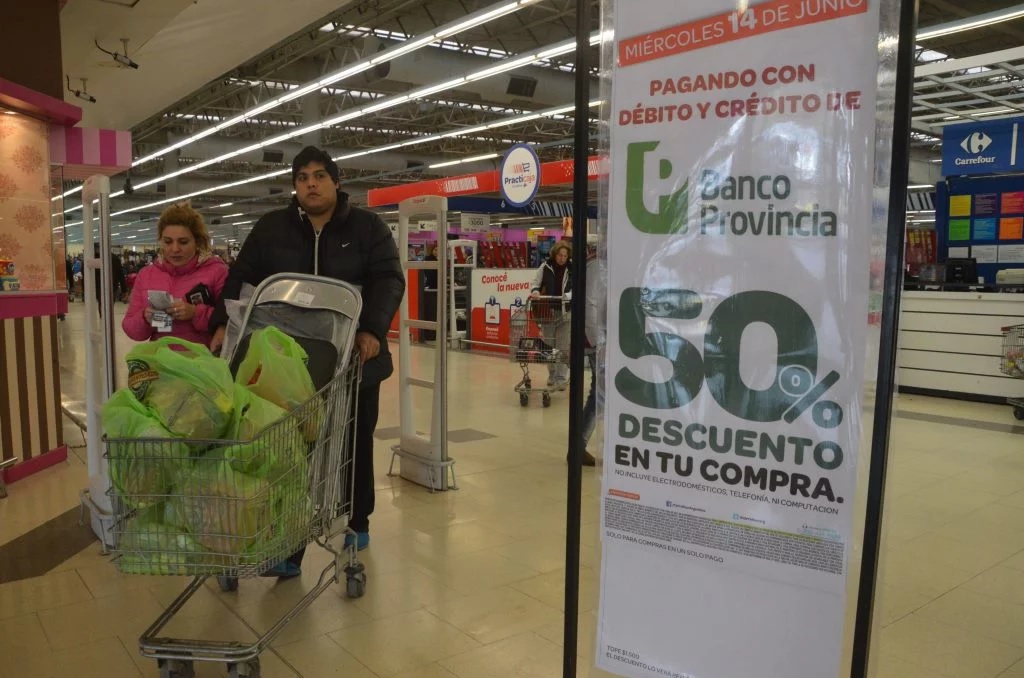 Exitosa jornada de descuentos del Banco Provincia en supermercados