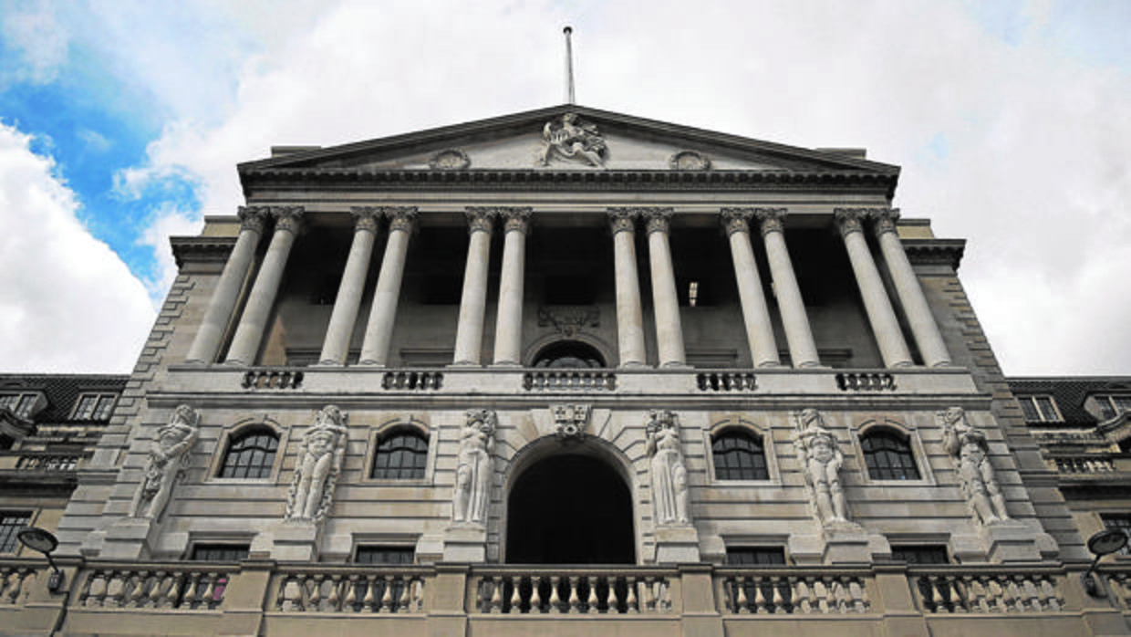 El Banco de Inglaterra considera razonables las especulaciones sobre los tipos en el mercado