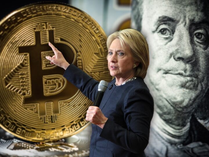 Bitcoin podría reemplazar al dólar, alertó Hillary Clinton