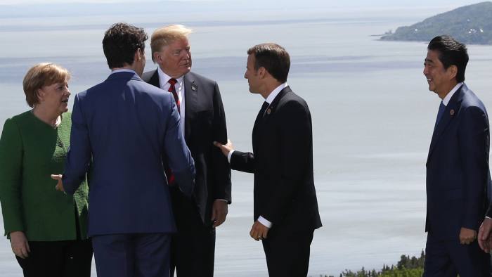 G7. Escala la tensión después de que Trump pidiera por Rusia