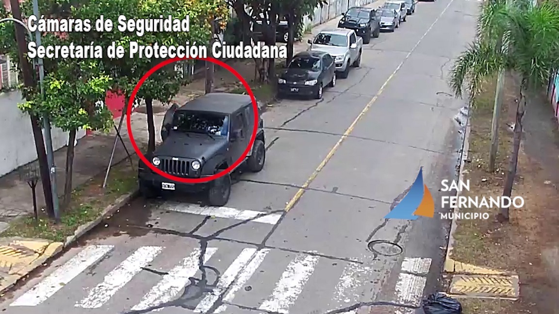 San Fernando: gracias a las cámaras, un hombre fue detenido por robo