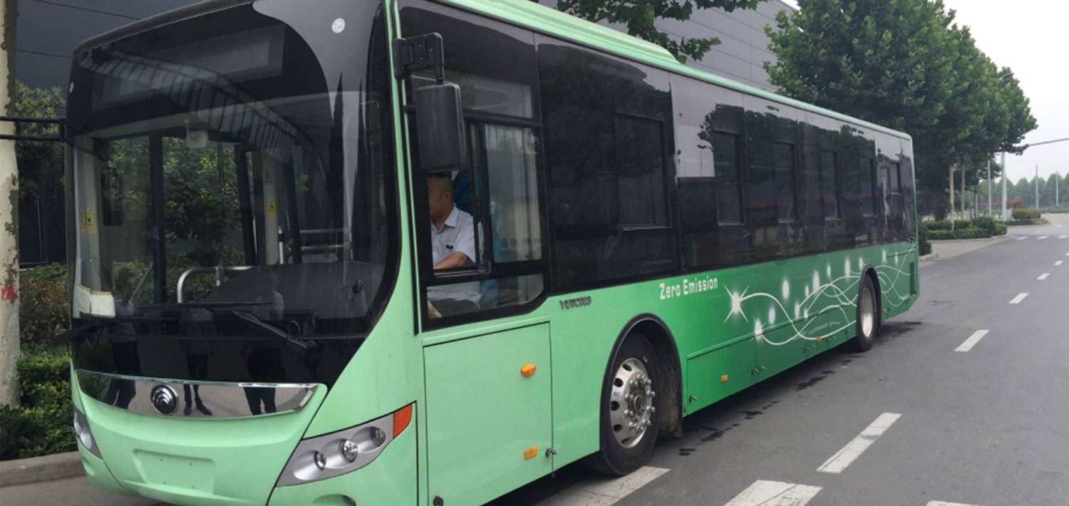 Ya circulan autobuses eléctricos chinos en Buenos Aires