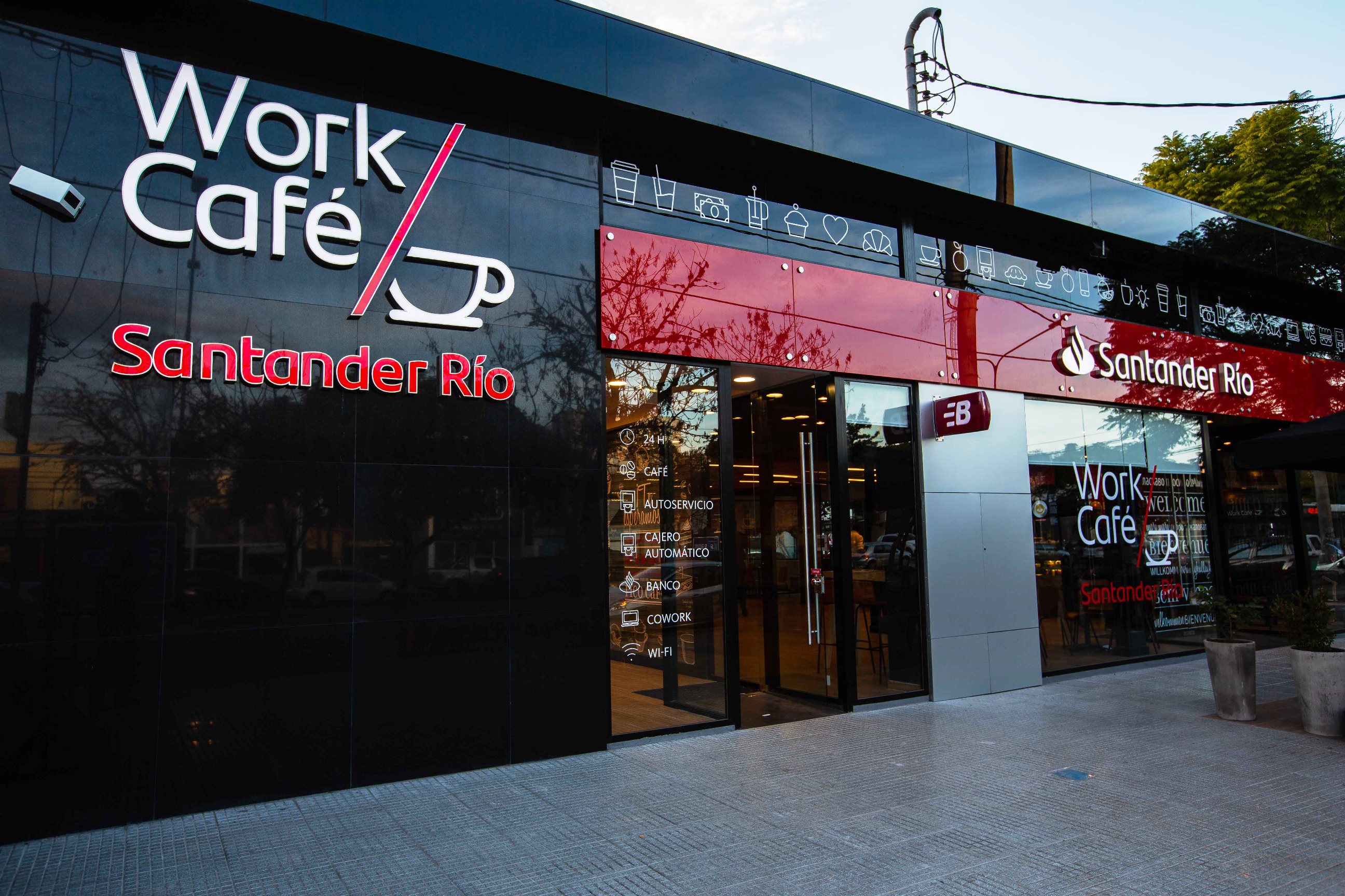 Santander Río inauguró su primer Work Café en Córdoba