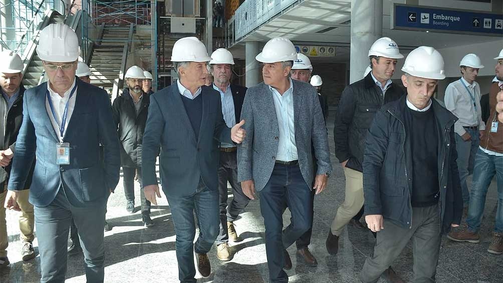 El Presidente supervisó las obras del aeropuerto de Jujuy
