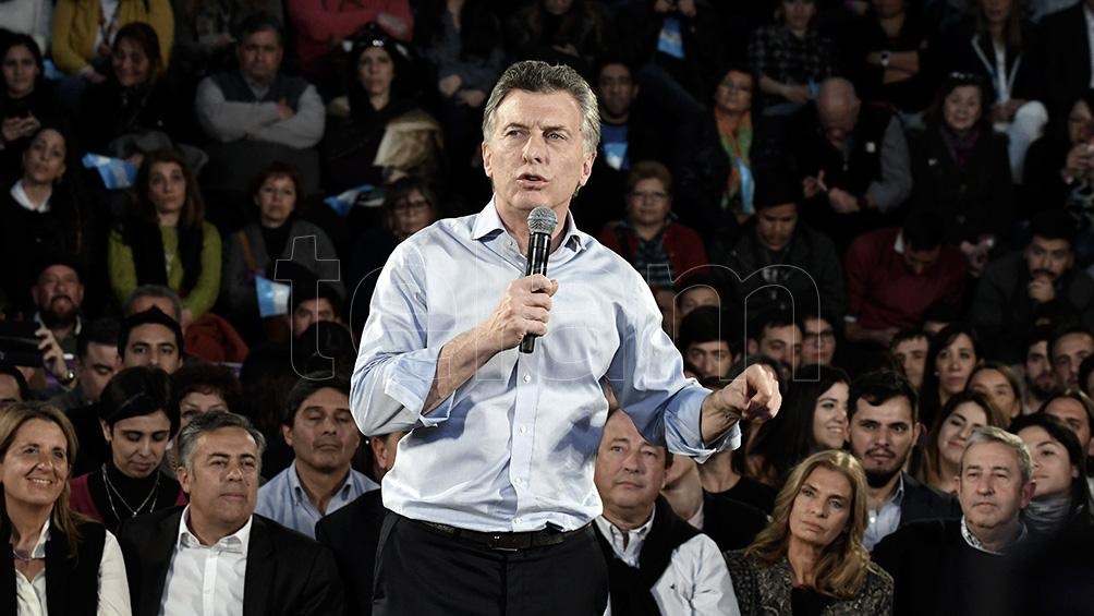 Macri arranca marcha de últimos 30 días de campaña