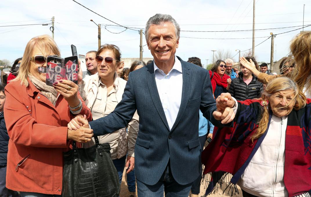 «Nosotros somos parte de la solución, no del problema», dijo Macri al inaugurar obras