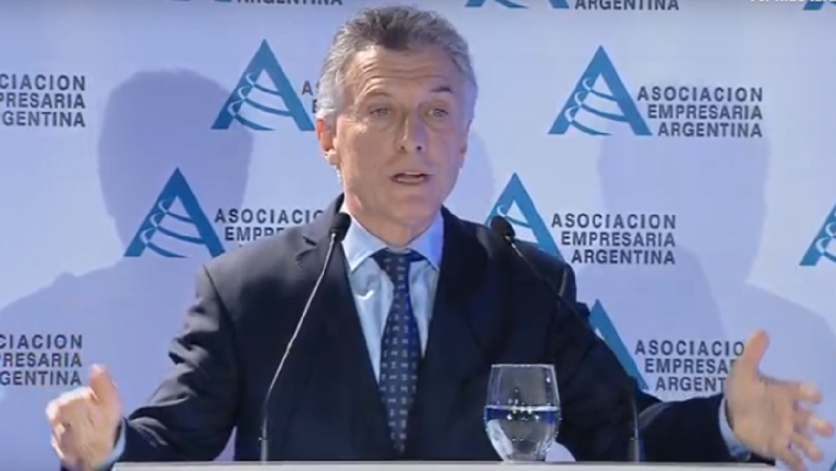 Macri: «Mi foco hoy es reducir la vunerabilidad»