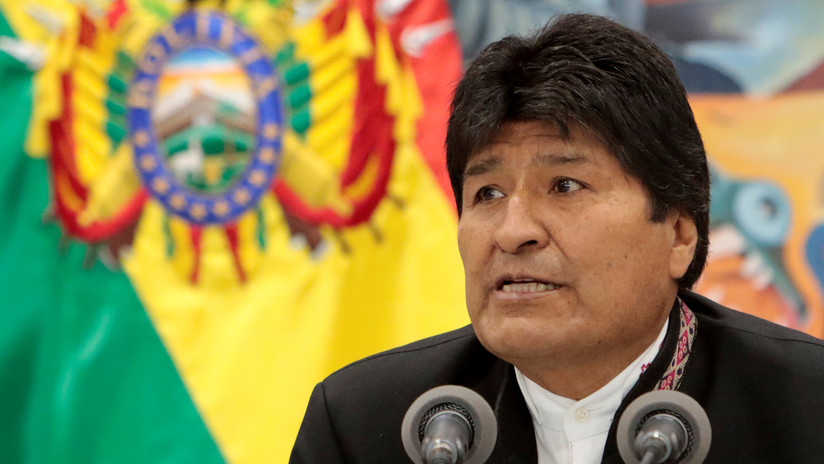 Evo Morales dice que la OEA «está con el golpe de Estado»