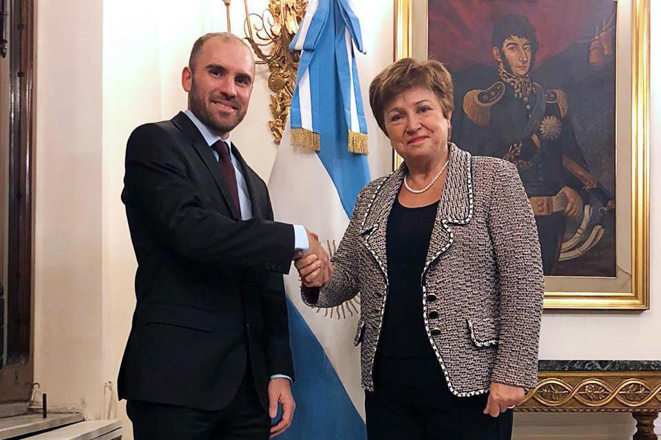 Guzmán y Georgieva se reunieron por la deuda