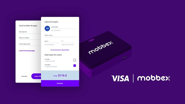 Mobbex se impulsa con Visa para expandirse en la red de de pagos con plásticos