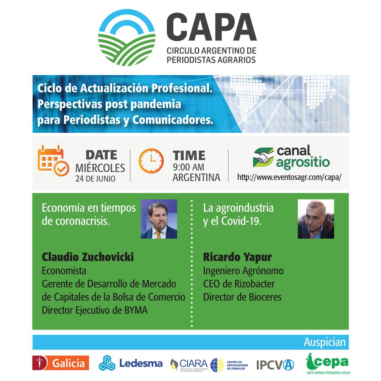 Zuchovicki y Yapur abren ciclo de actualización de CAPA