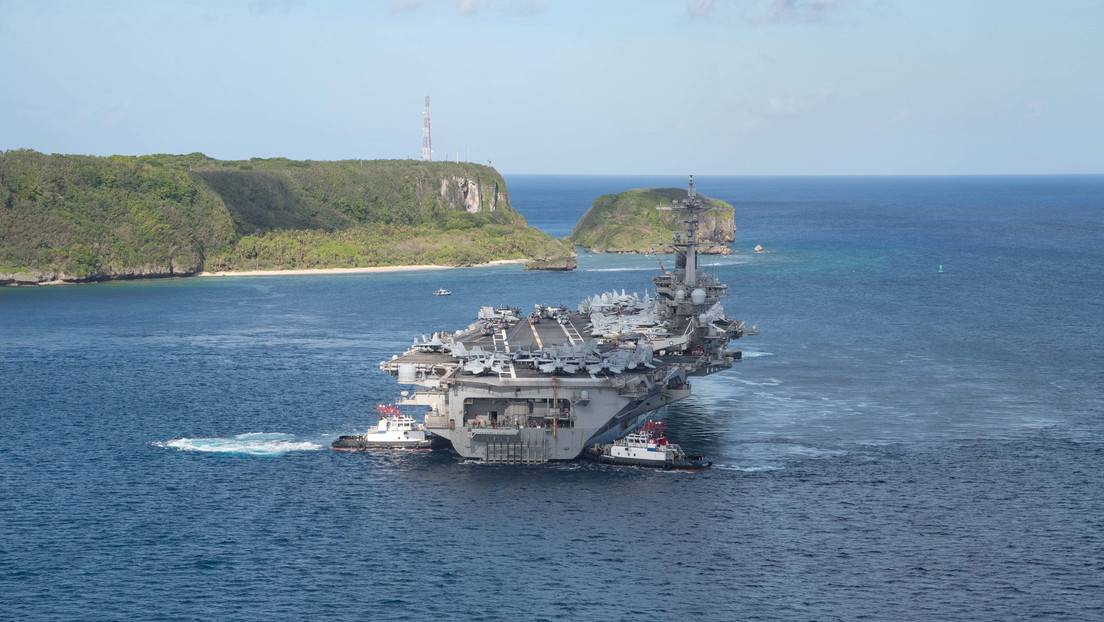 La Marina de los EE.UU. muestra su fuerza contra China