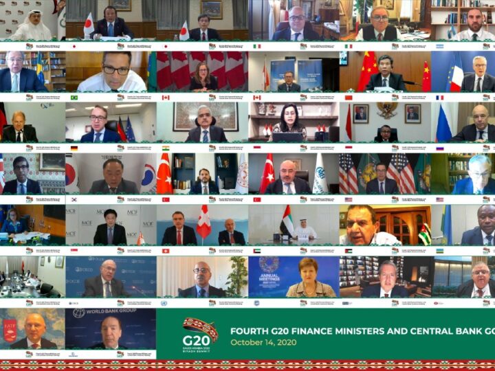 Ministros de Economía del G20 se reúnen el viernes