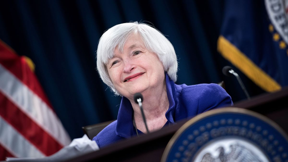 Yellen estará a cargo del Tesoro de EE.UU.