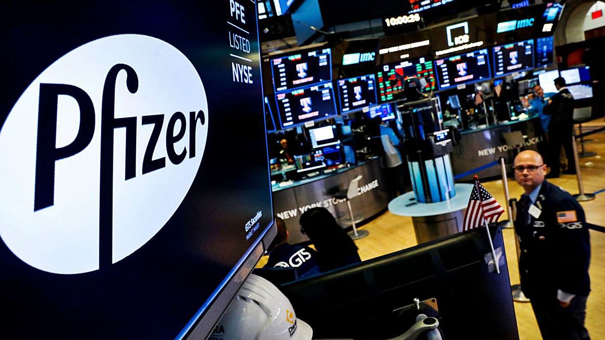 Pfizer espera un beneficio  de entre 3,10 y 3,20 dólares por acción