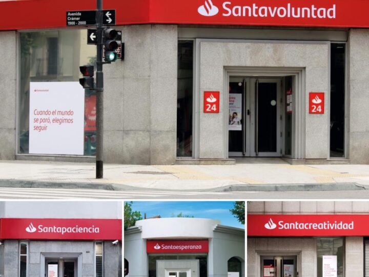 Campaña “Aprendizajes” de  Santander. En homenaje a clientes y colaboradores