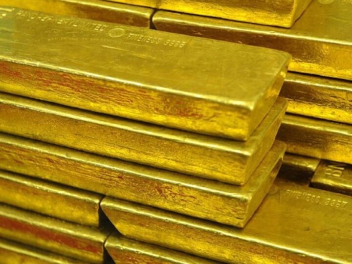El oro se acerca a máximo en dos semanas