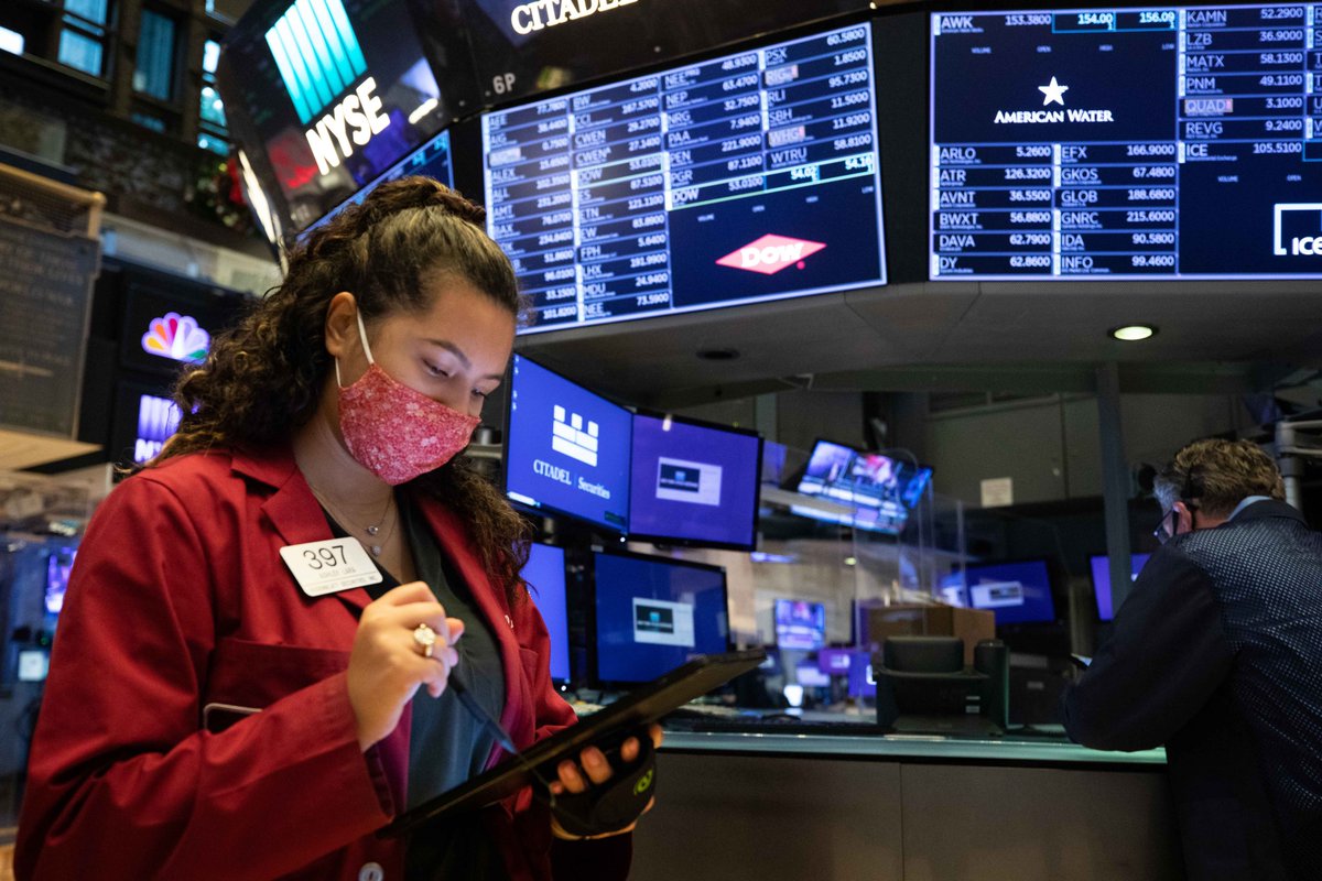 Tendencia descendente de  tecnológicas en Wall Street