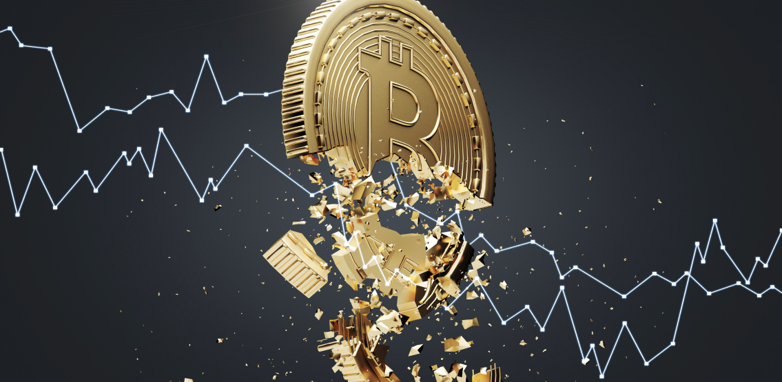 Bitcoin cayó por debajo de US$ 45.000 por rechazos