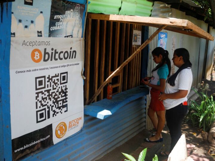 Operaciones con bitcoin son mínimas en El Salvador