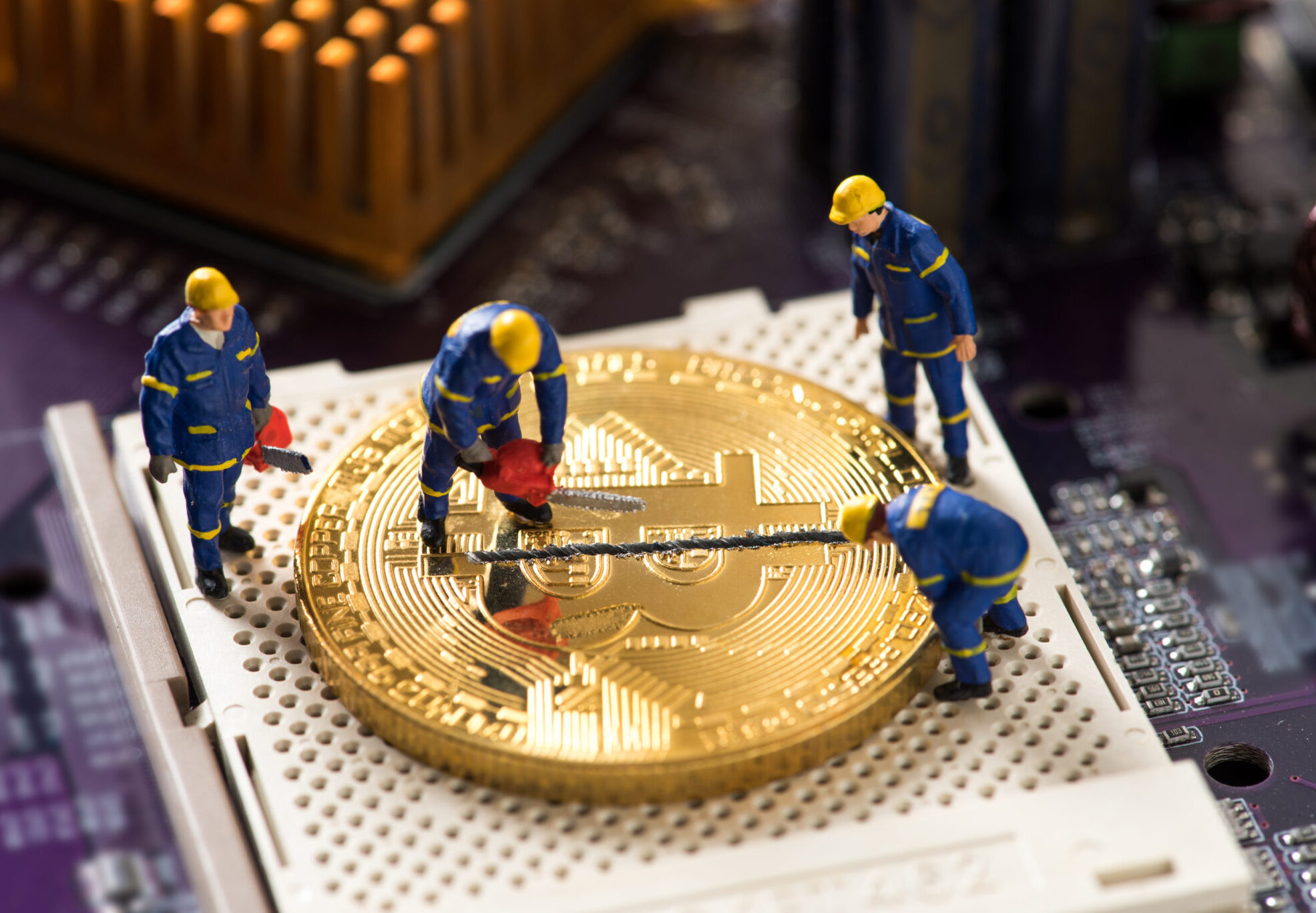 Capitulación de los mineros de bitcoin