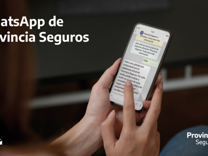 Provincia Seguros presenta su WhatsApp