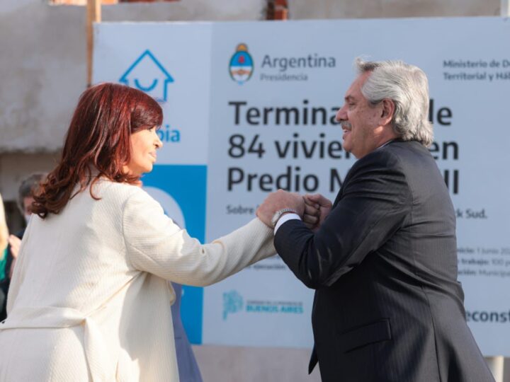 Alberto Fernández y Cristina Kirchner, una foto de “unidad” en medio de tensiones que no ceden en la interna