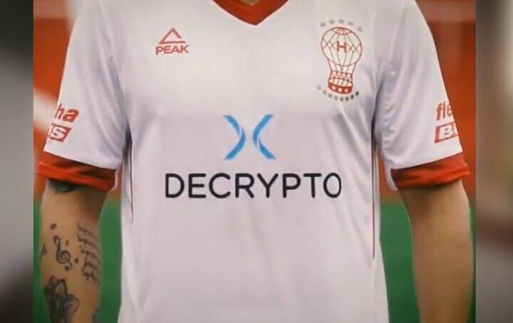 Primer sponsor cripto en un club de fútbol argentino