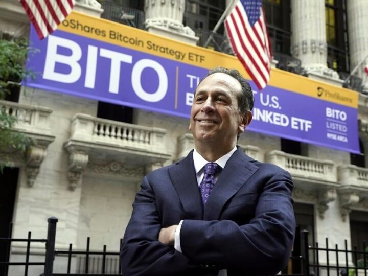 “BITO”, los futuros de Bitcoin comenzaron a cotizar en Wall Street
