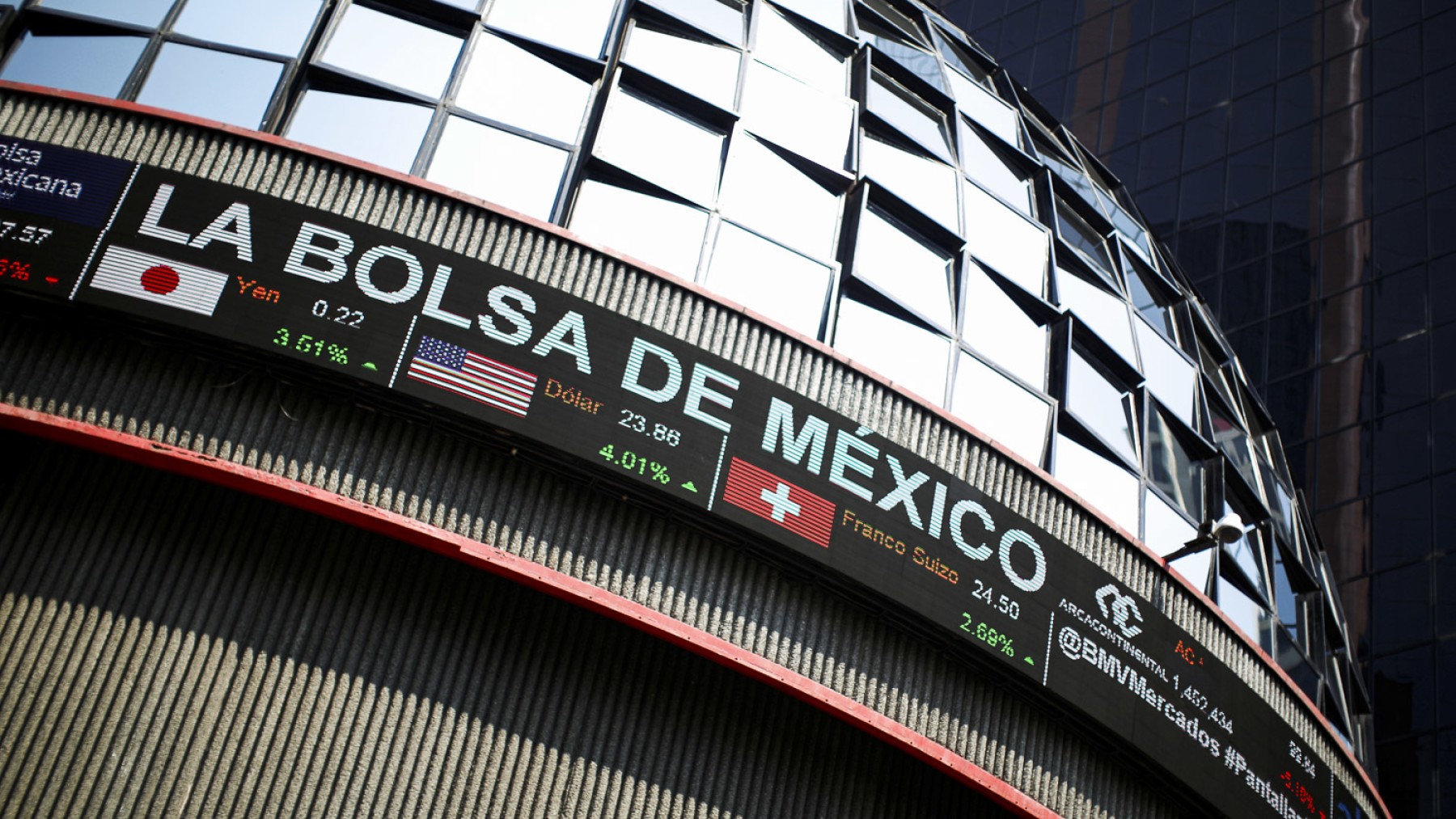 La Bolsa mexicana gana 1,89 %, su mejor resultado desde el 28 de julio pasado