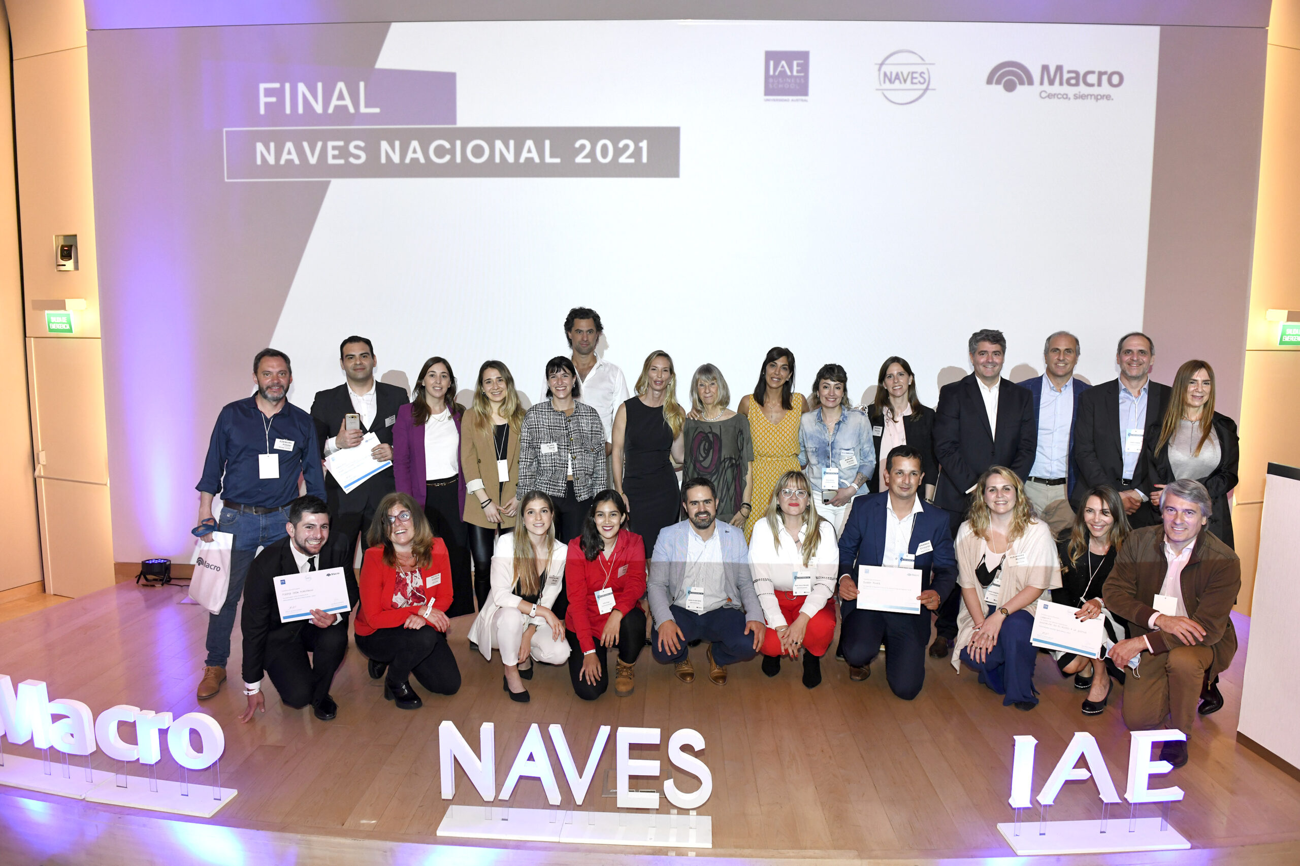 NAVES 2021: Banco Macro y El Centro de Entrepreneurship del IAE premiaron los ganadores del año