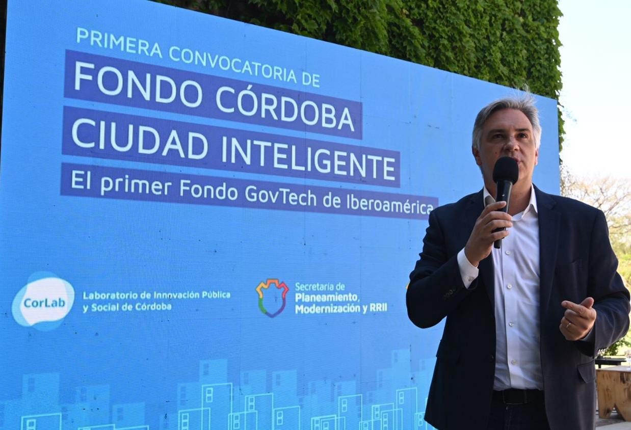 La Municipalidad y Corlab lanza el Fondo Córdoba Ciudad Inteligente 