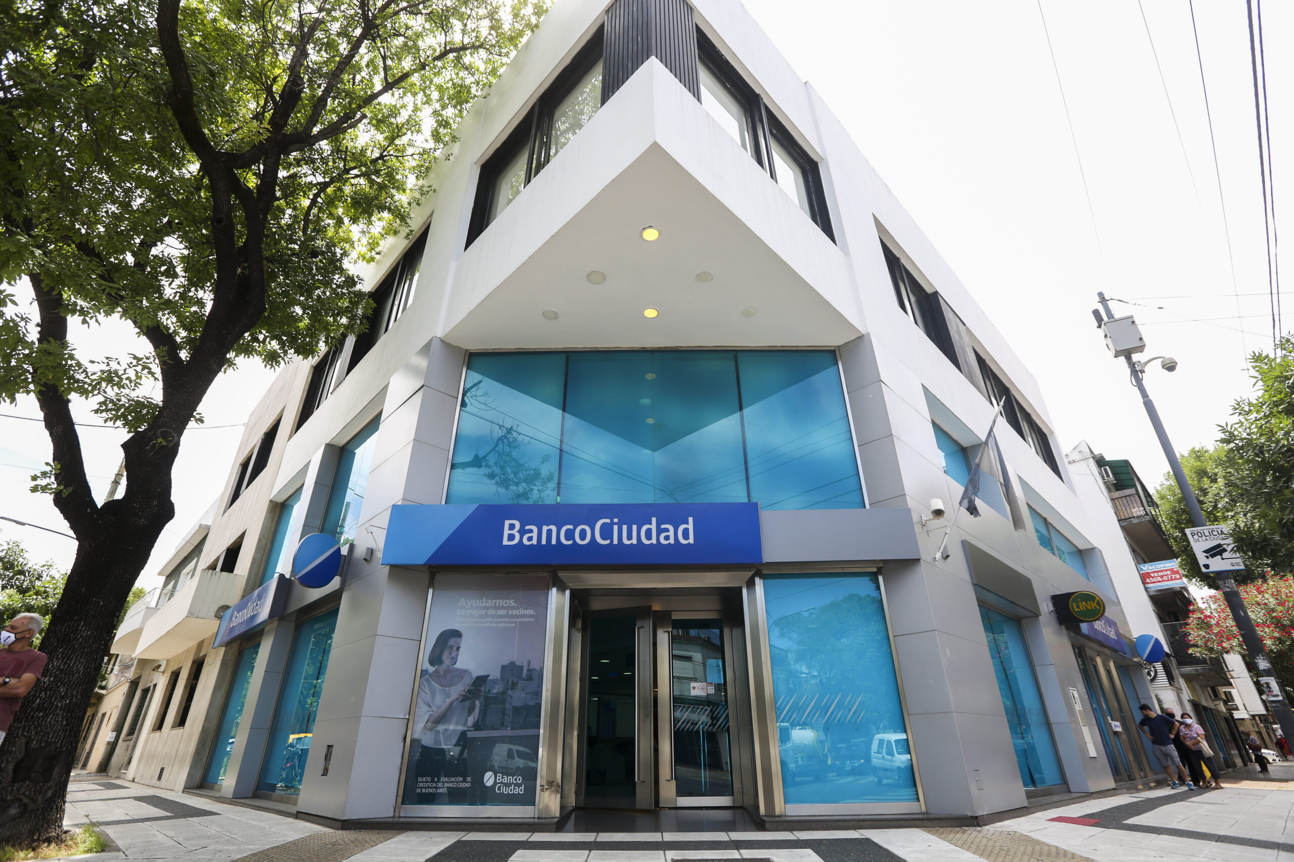 Banco Ciudad con sistema mixto de atención en sucursales