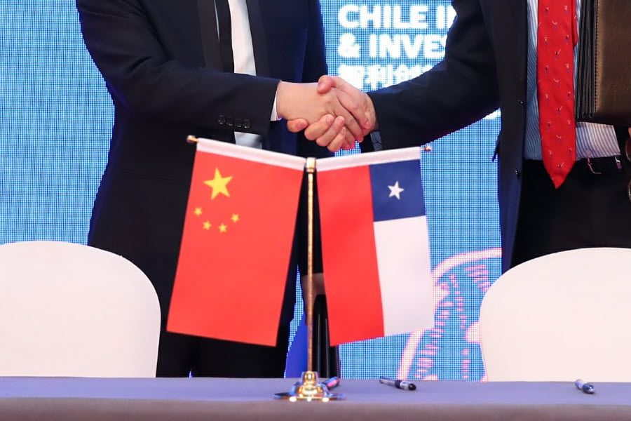 Comercio bilateral Chile-China