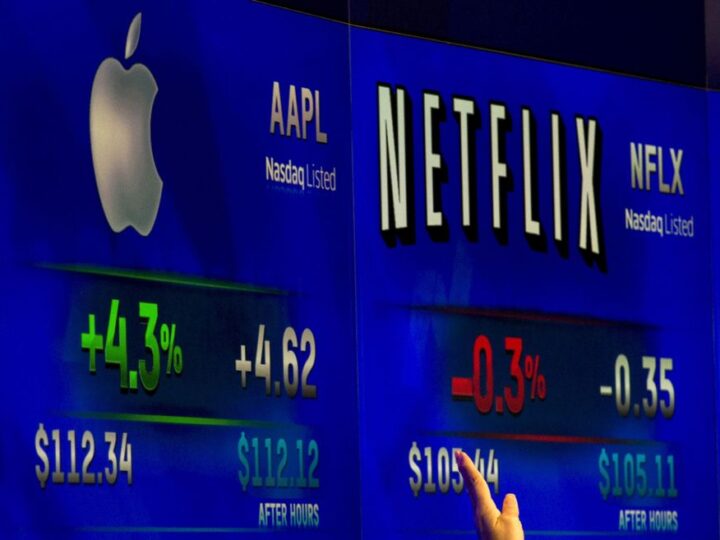 Acciones de Netflix cayeron 25%