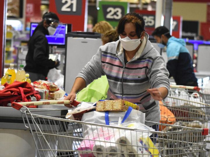 Ventas en supermercados en marzo se mantuvieron