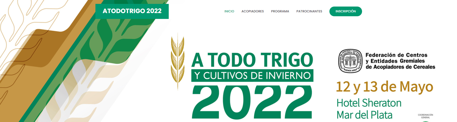 ATODOTRIGO 2022: Vuelve a realizarse el principal congreso de trigo del país y la región