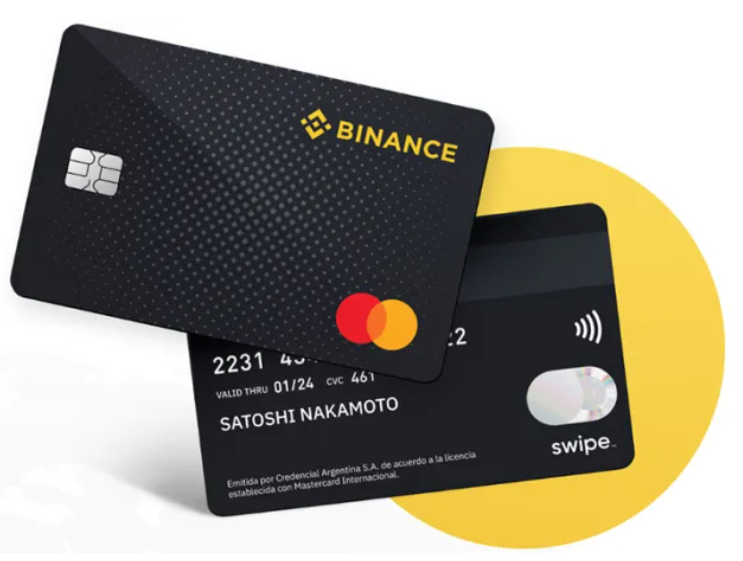 Con la tarjeta de Binance y Mastercard podrás pagar tus compras con criptomonedas