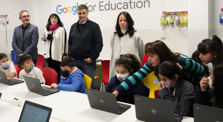 La primera escuela Google: las plataformas ya llegaron a la educación pública