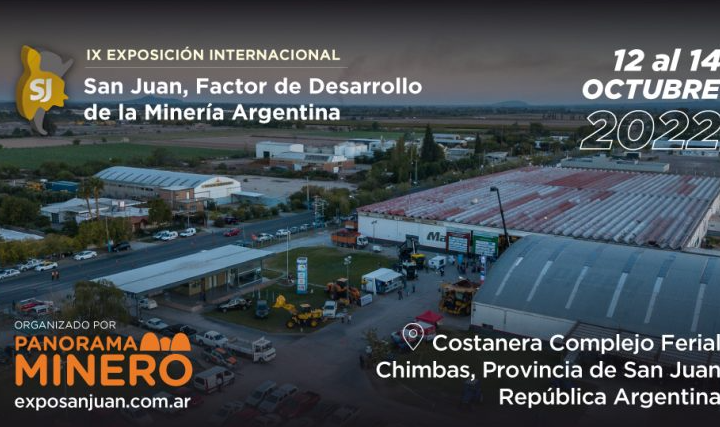 Expo San Juan Minera, desde el 12 al 14 de octubre