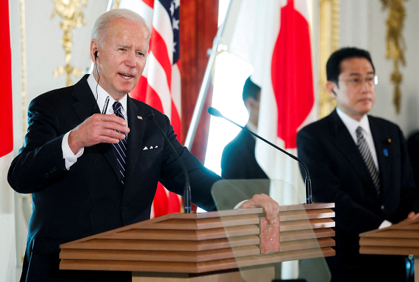 Biden asegura su respaldo a Taiwán. China presenta queja después de las declaraciones del Presidente de EE.UU.