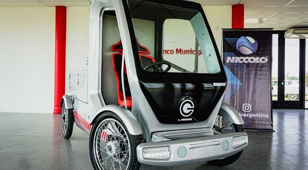 GreenGo Módulo: se presentó el nuevo auto eléctrico rosarino