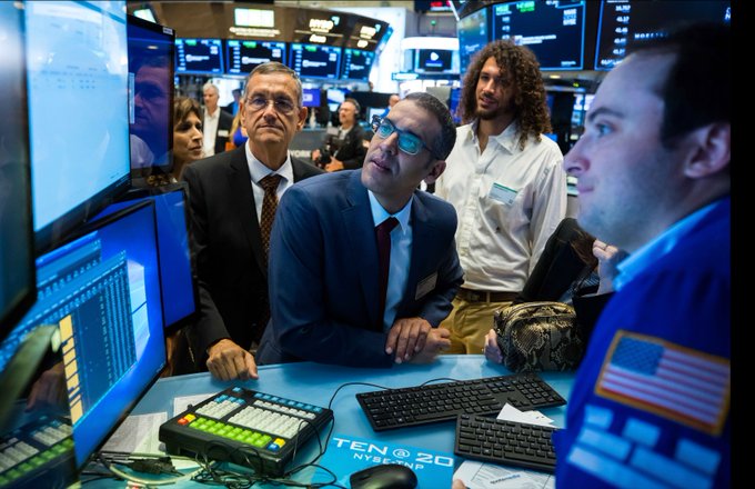 A la espera de datos de inflación, NYSE subió 1%