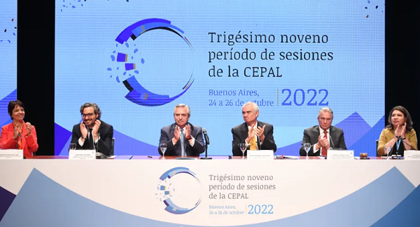 Argentina pide reconstruir la «Patria Grande» al asumir la presidencia de la Cepal
