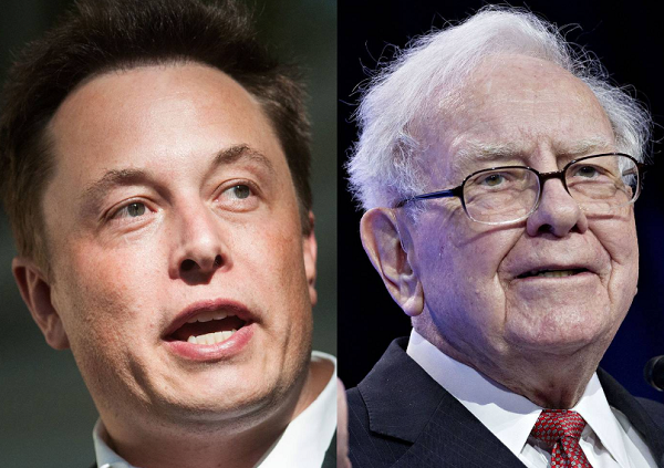 Warren Buffett vs Elon Musk: ¿quién gana más en bolsa este 2022?