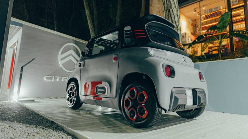 El Citroën Ami eléctrico ya se exhibe en Cariló