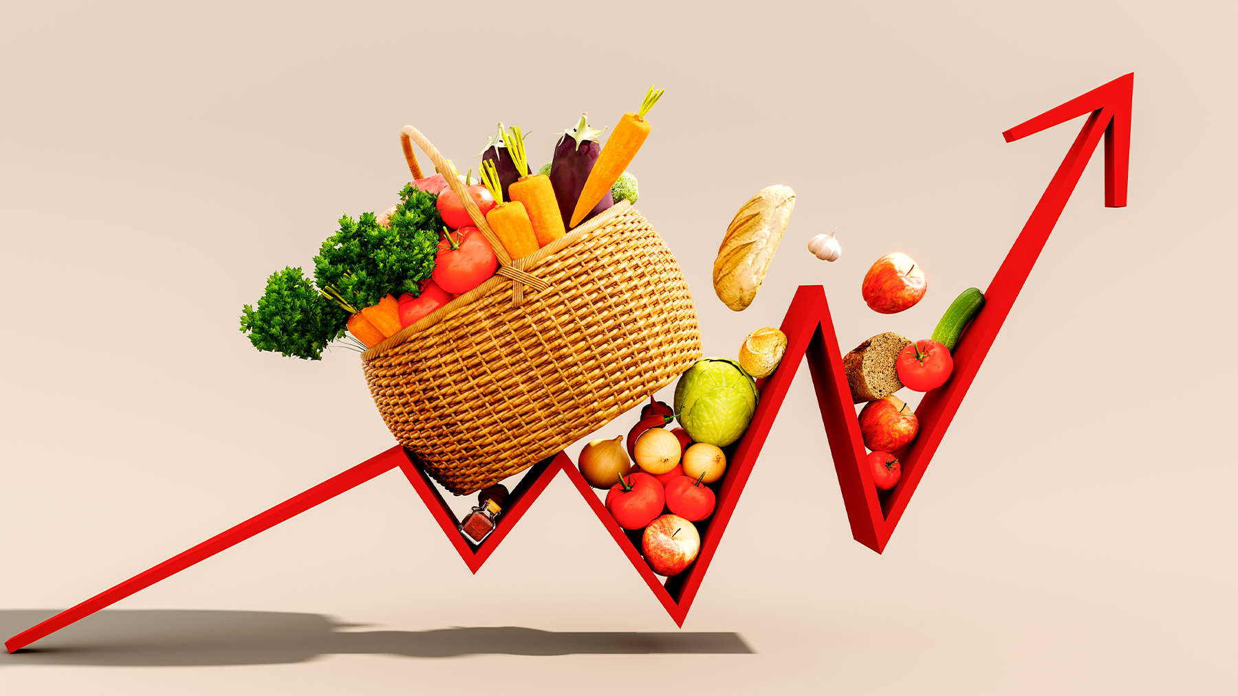 Inflación: alimentos y bebidas sigue liderando la escalada de aumentos