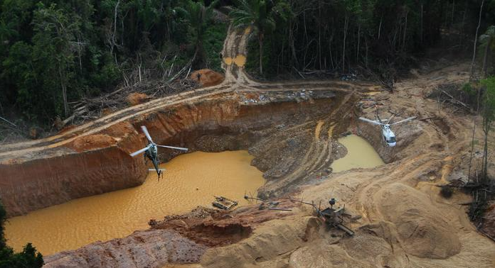 Brasil lanza operación contra la minería en conflictiva región de la Amazonía
