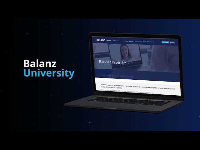 Nuevo campus virtual de Balanz con cursos sobre el mercado financiero