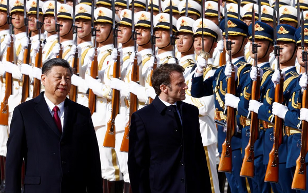 Macron dice que sabe que puede contar con Xi para razonar con Rusia